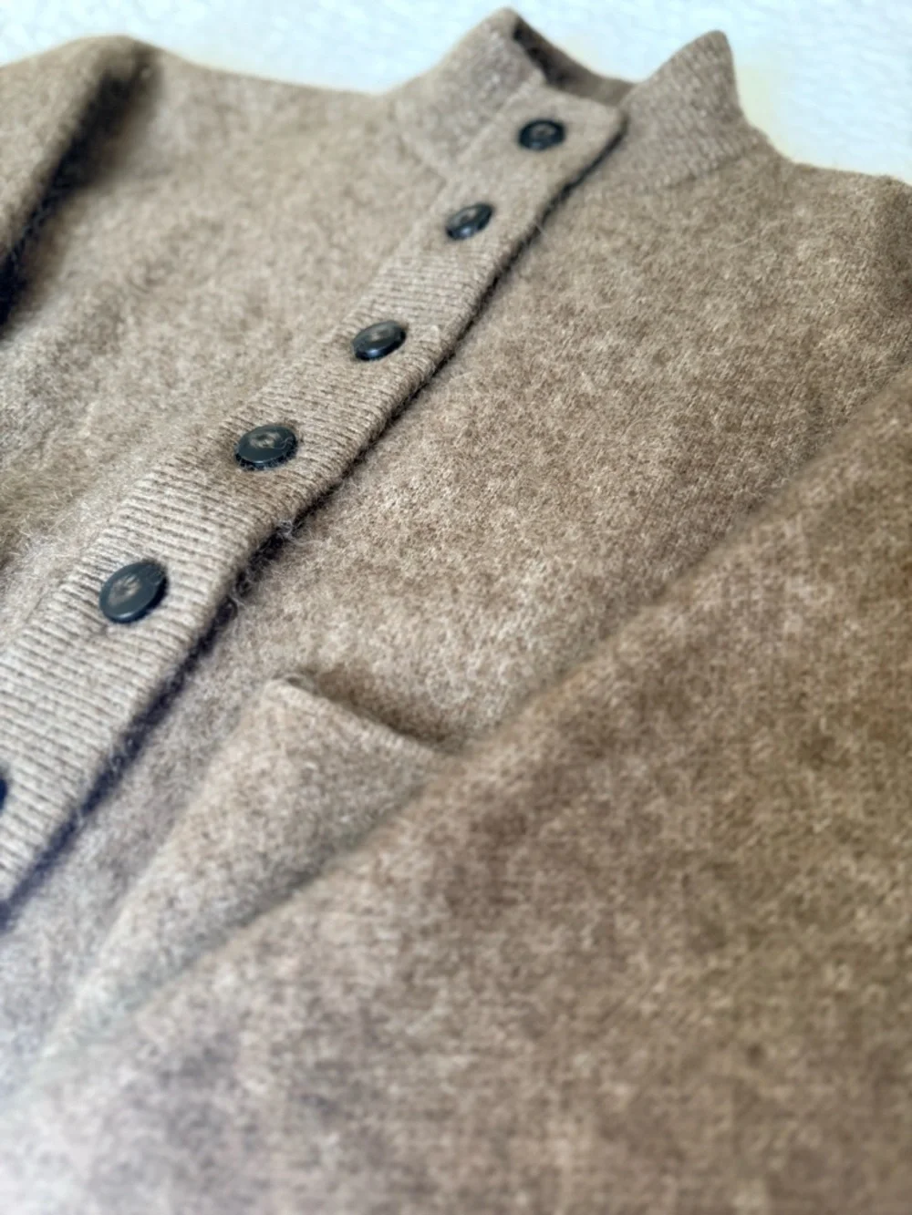 EUC - Sezane Thais jacket in Taupe - size M - Picture 9 of 16